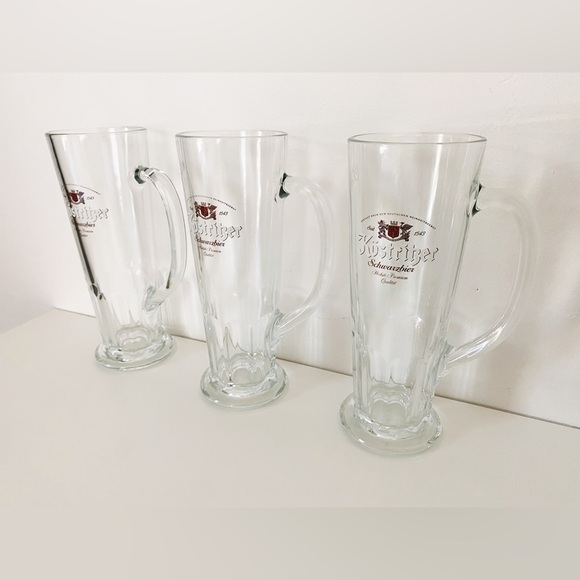 Köstritzer Schwarzbier Beer Glasses – Set of 3 (0.5L) - Picture 7 of 8
